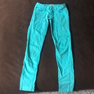 Turquoise Aeropostale Lola Leggings
